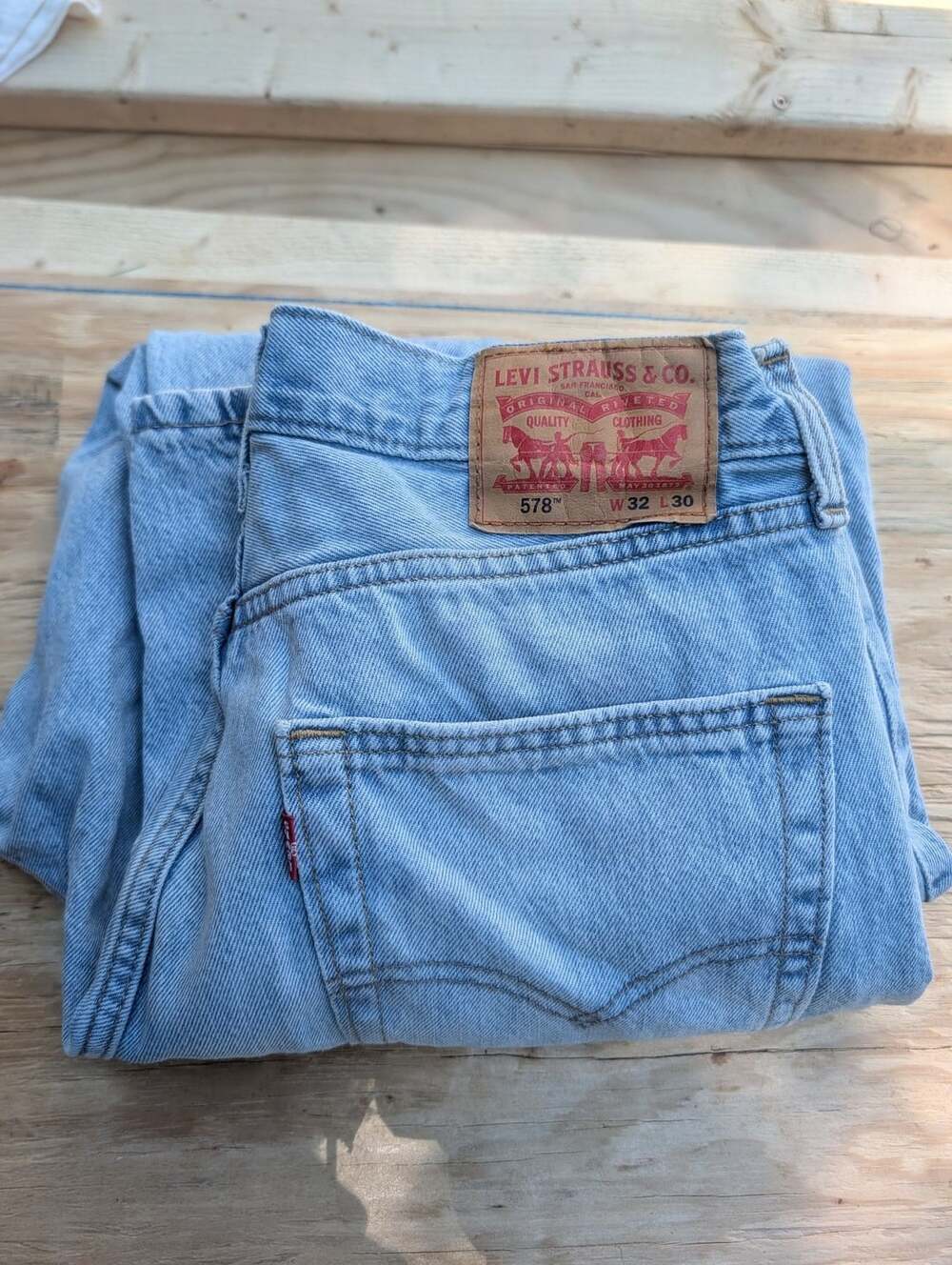 Levi Strauss & Co. 578 Jeans Size 32x30 Blue Denim